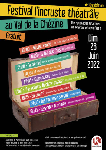 Festival l’incruste Théâtrale – 1ere édition