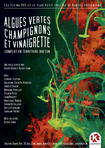 Algues vertes, Champignons et Vinaigrette