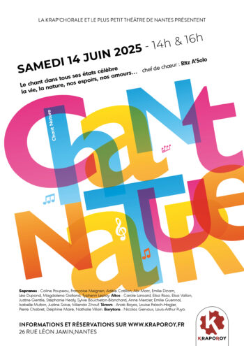 Chant Nature – Samedi 14 juin 14h