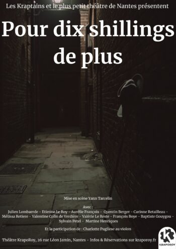La quinzaine de Krapo Roy – Pour dix shillings de plus